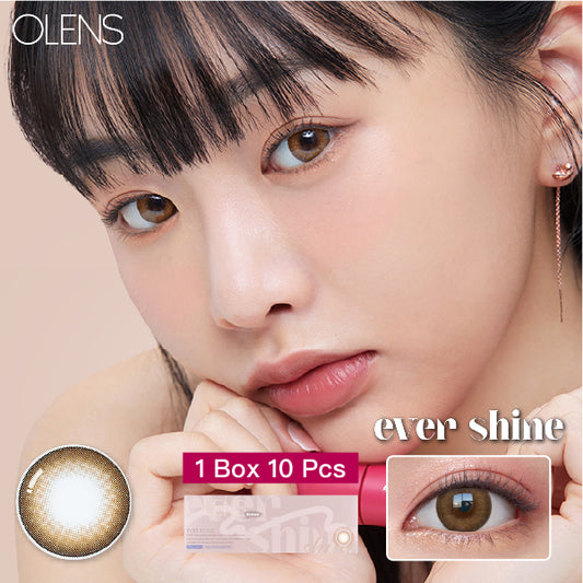 OLENS Ever Shine Brown (DAILY/10P) - MASHED POTATO UK | Colour Contact Lens