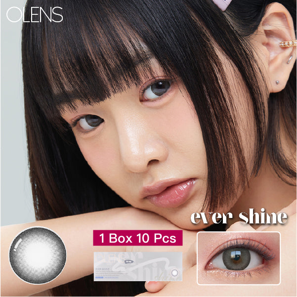 OLENS Ever Shine Gray (DAILY/10P) - MASHED POTATO UK | Colour Contact Lens