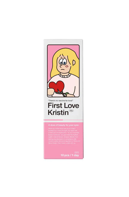 Hapa Kristin First Love Kristin Brown (DAILY/10P) - MASHED POTATO UK | Colour Contact Lens