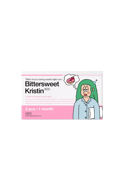 Hapa Kristin Bittersweet Kristin Olive Brown (Month/2P) - MASHED POTATO UK | Colour Contact Lens
