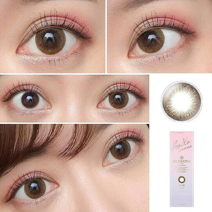 Decorative Eyes No.6 Hug Me XOXO (DAILY/10P) - MASHED POTATO UK | Colour Contact Lens