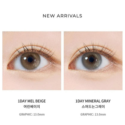 iDOL Euroring Mineral Gray (DAILY/10P) - MASHED POTATO UK | Colour Contact Lens