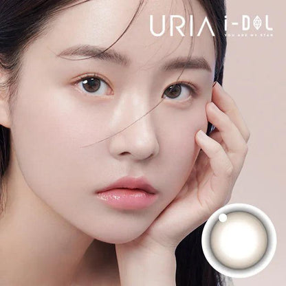 iDOL Eyeis Ash Brown (DAILY/10P) - MASHED POTATO UK | Colour Contact Lens