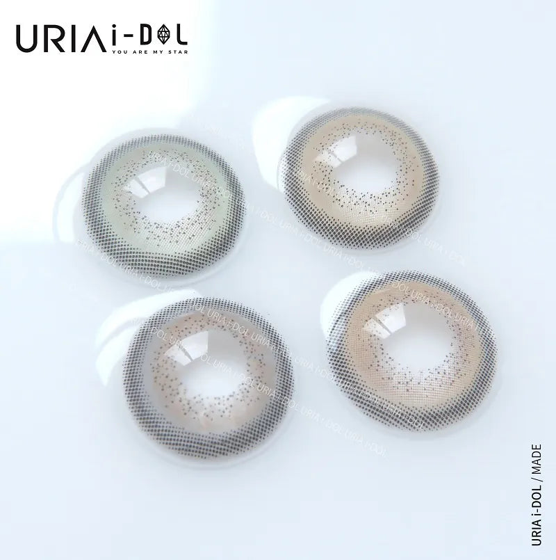 iDOL URIA MADE Real Brown (YEAR/1PC) - MASHED POTATO UK | Colour Contact Lens