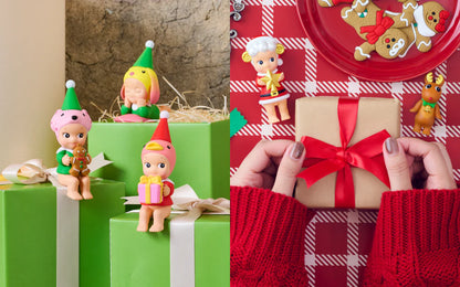 << NEW >> Sonny Angel - Santa’s Little Helper Series (One Box - Random Blind Box)