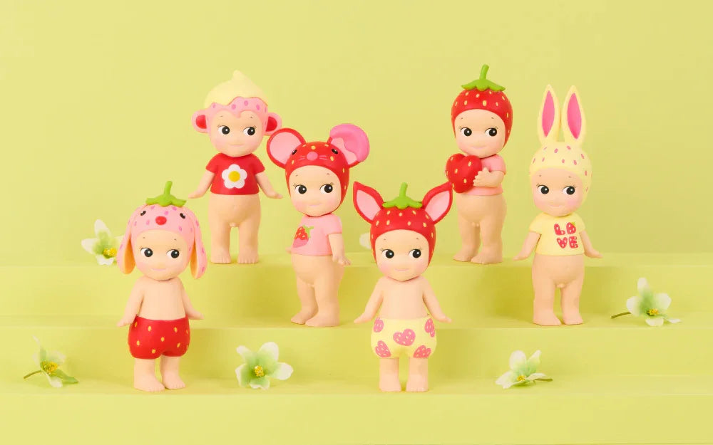 Sonny Angel strawberrylove ストロベリージャム 新品 NEW >> Sonny Angel - Strawberry Love Series (One Box