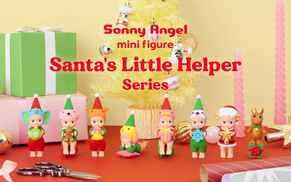 << NEW >> Sonny Angel - Santa’s Little Helper Series (One Box - Random Blind Box)
