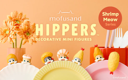 << NEW >> Mofusand - Hippers Shrimp Meow Series (One Box - Random Blind Box)-MASHED POTATO UK | Colour Contact Lens