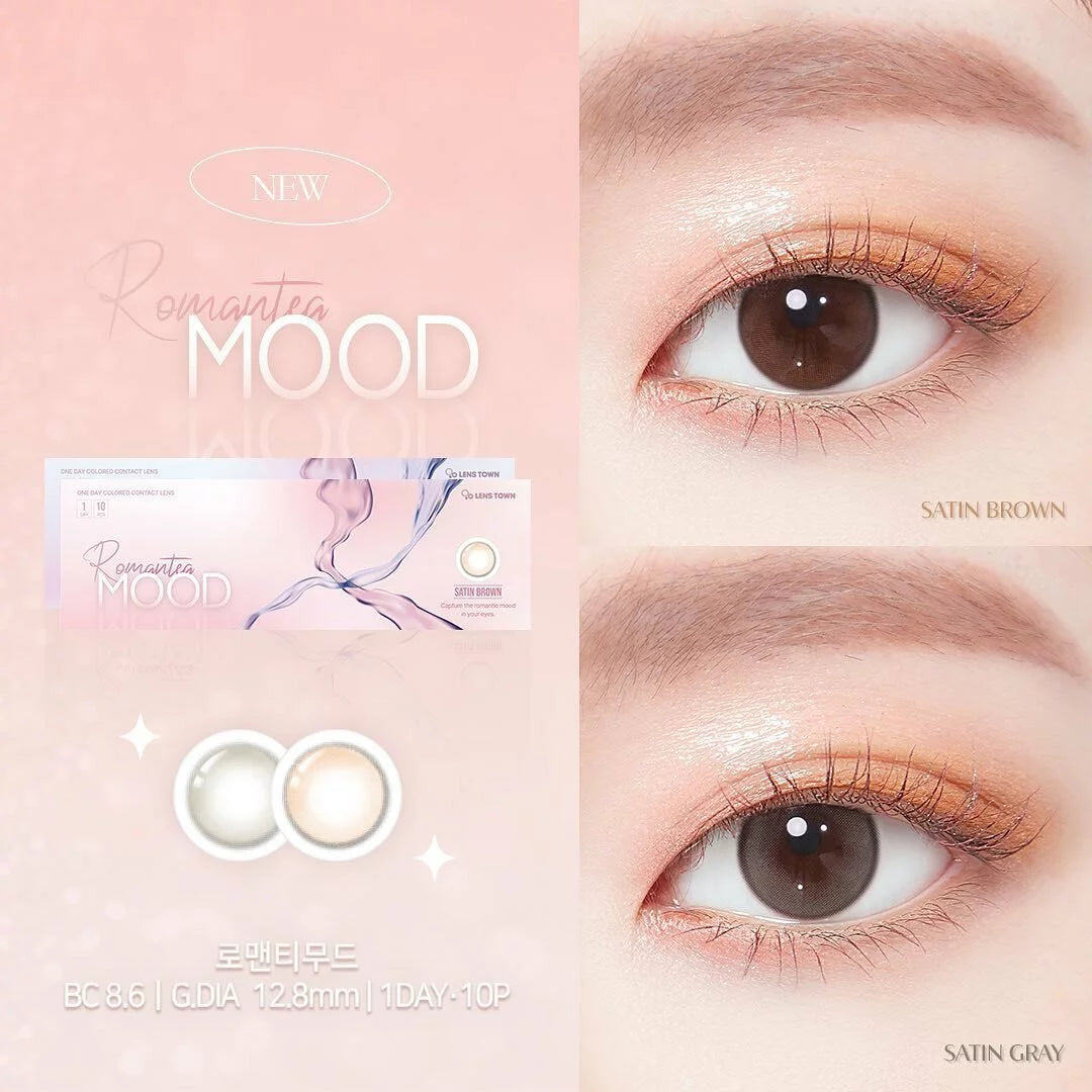 LensTown Romantea Mood Brown (DAILY/10P) - MASHED POTATO UK | Colour Contact Lens