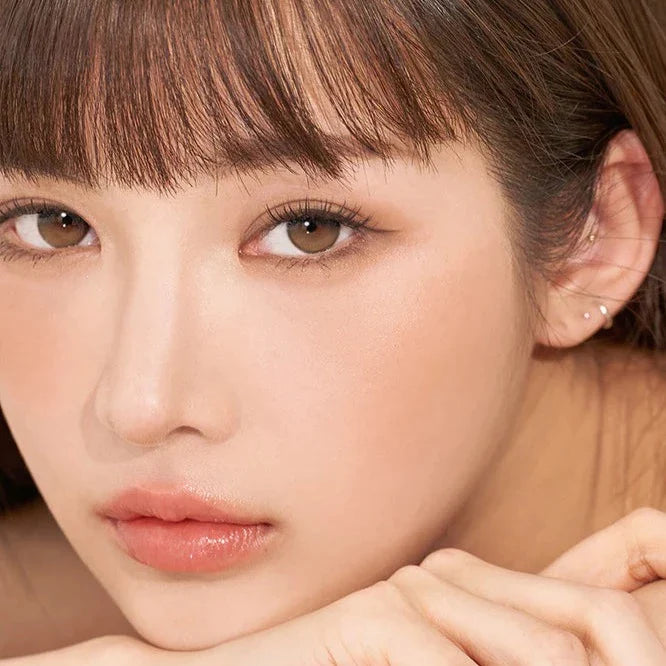 Hapa Kristin Secretive Dusk Brown (DAILY/10P) Mashed Potato Company Colored Contact Lenses