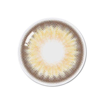 OLENS Spanish Circle Brown (MONTH/2P) Mashed Potato Company Colored Contact Lenses