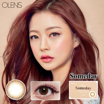 OLENS Someday Brown (MONTH/2P) - MASHED POTATO UK | Colour Contact Lens