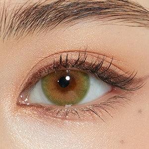 OLENS Ocean Velvet Green (DAILY/10P) Mashed Potato Company Colored Contact Lenses