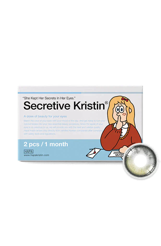 Hapa Kristin Secretive Kristin Olive (DAILY/10P) Mashed Potato Company Colored Contact Lenses