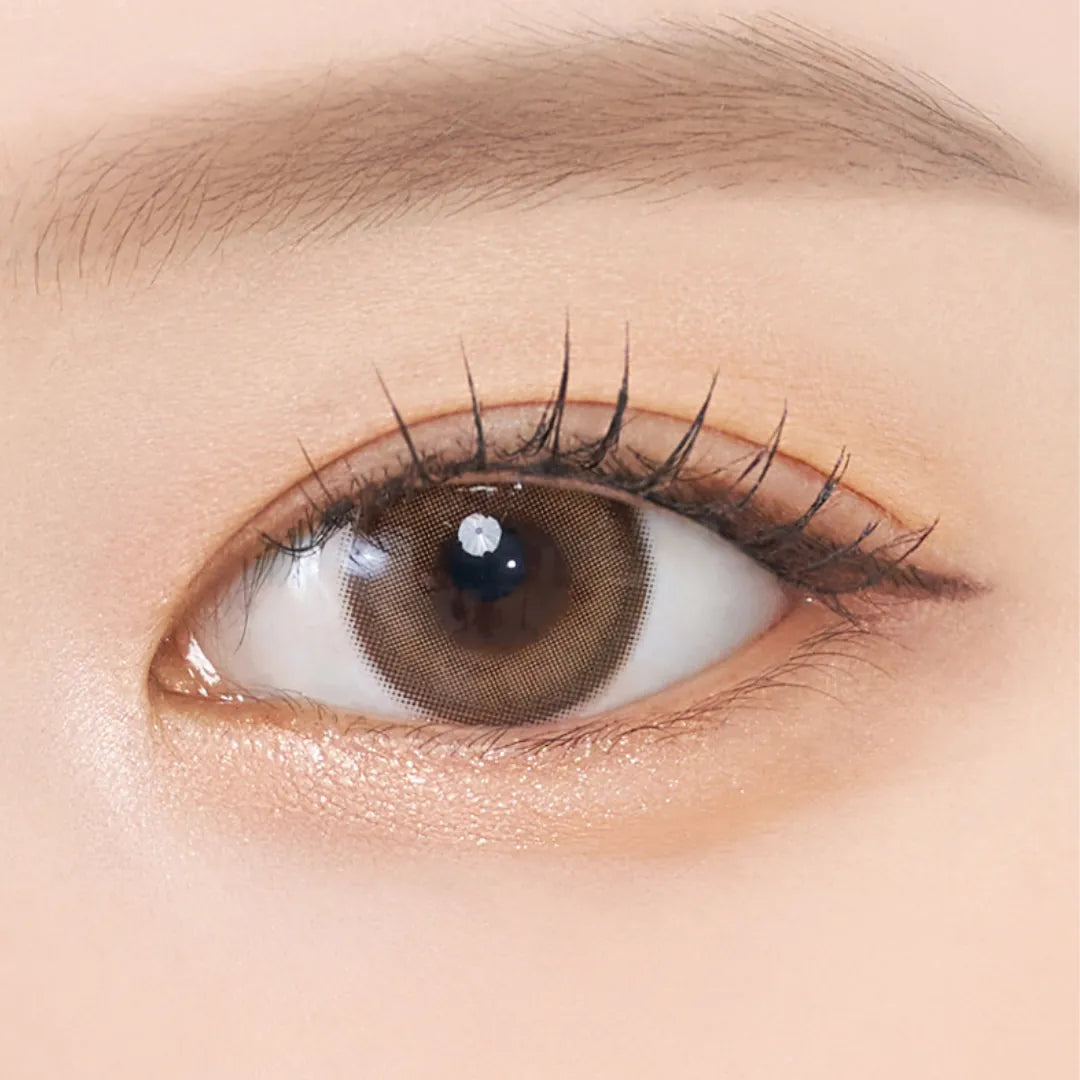 Chuu Lens Milk & Tea Cream Brown (DAILY/10P) Mashed Potato Company Colored Contact Lenses