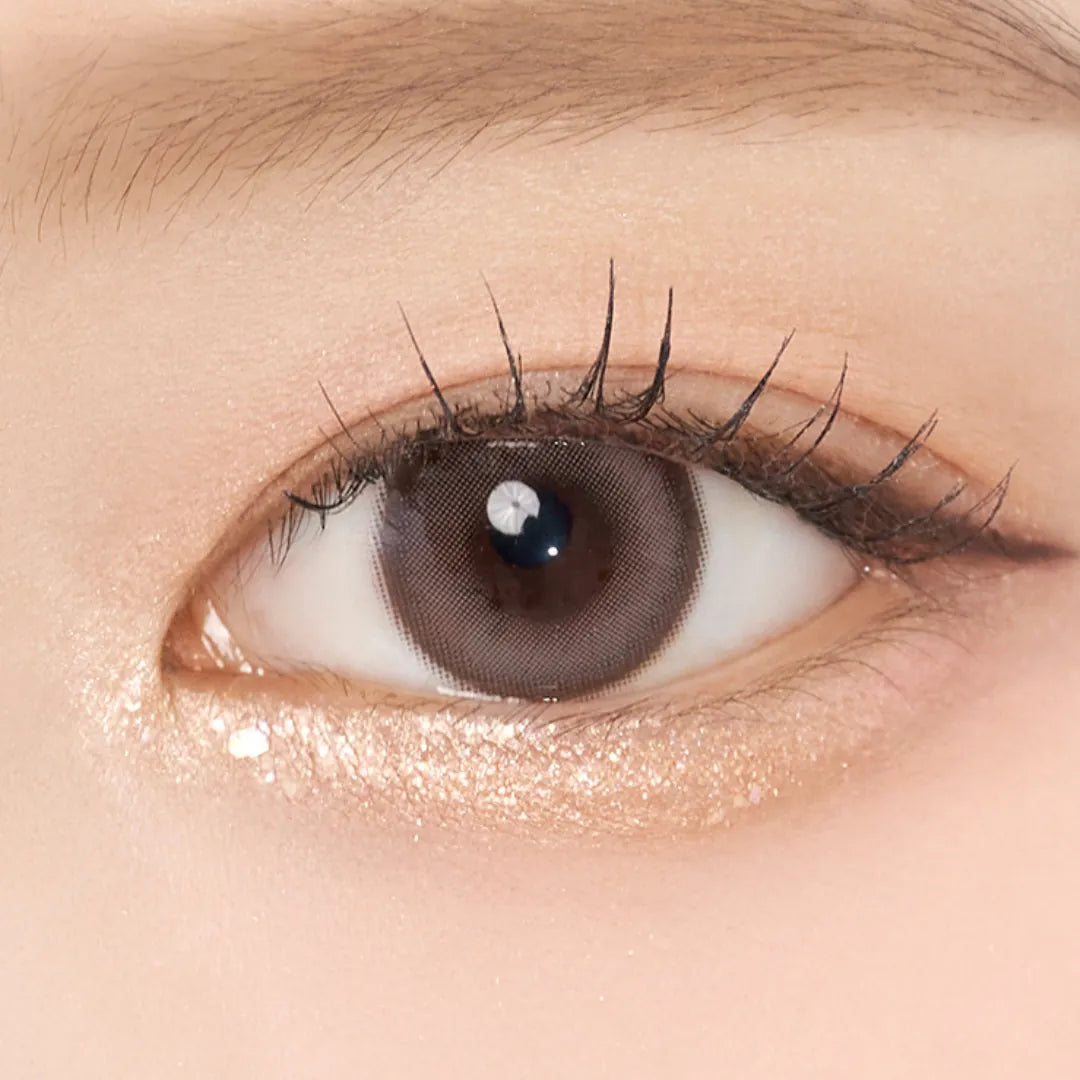 Chuu Lens Milk & Tea Cream Gray (Month/2P) Mashed Potato Company Colored Contact Lenses