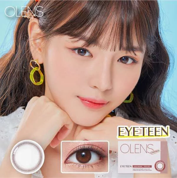 OLENS Eye Teen Choco Brown (MONTH/2P) Mashed Potato Company Colored Contact Lenses