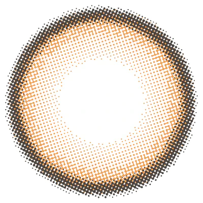 FOMOMY Light Orange (DAILY/20P) Mashed Potato Company Colored Contact Lenses