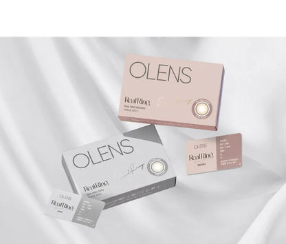 OLENS Real Ring Brown (MONTH/2P) Mashed Potato Company Colored Contact Lenses