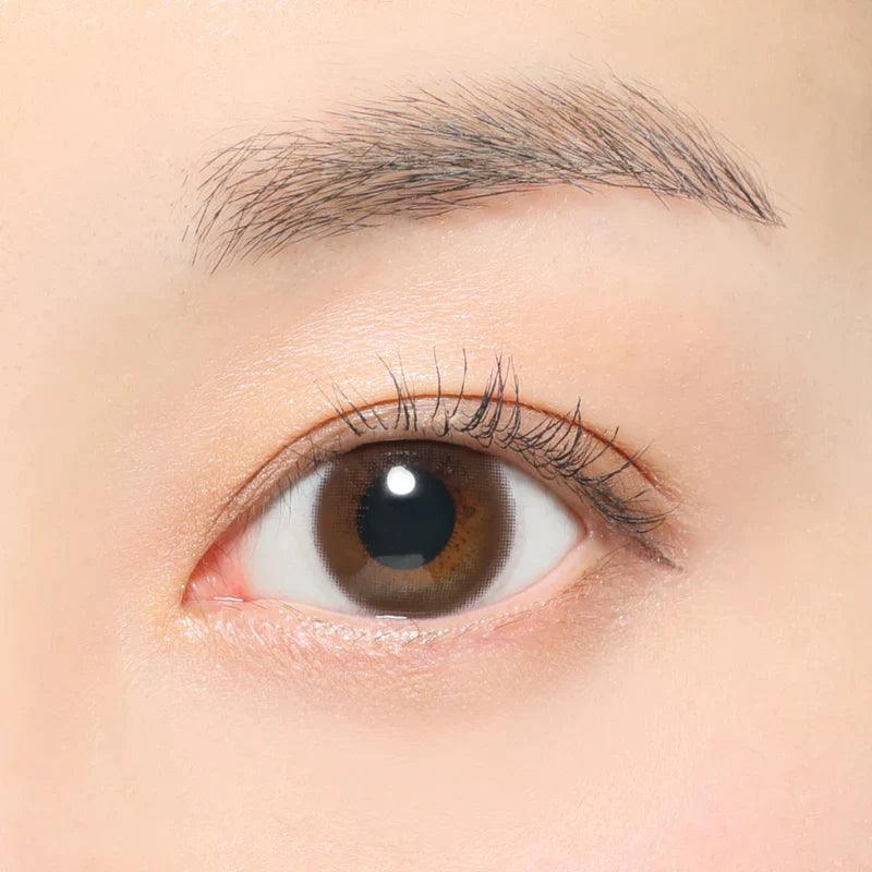 ReVIA Circle Nude Brown (DAILY/10P) - MASHED POTATO UK | Colour Contact Lens
