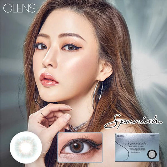 OLENS Spanish Real Sky (MONTH/2P) Mashed Potato Company Colored Contact Lenses